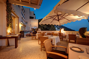 Restaurant Terrace, Capri Tiberio Palace Hotel, Capri, Italy | Bown's Best